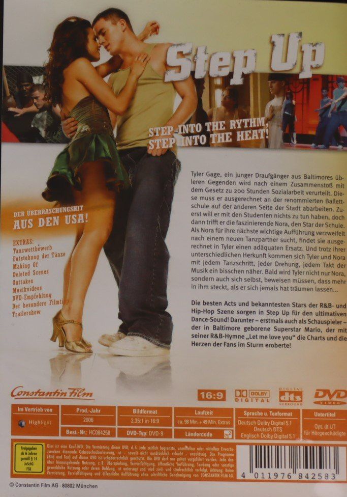 Alle DVDs: Step Up – Gebraucht aus Luzern von CONTENTI 2