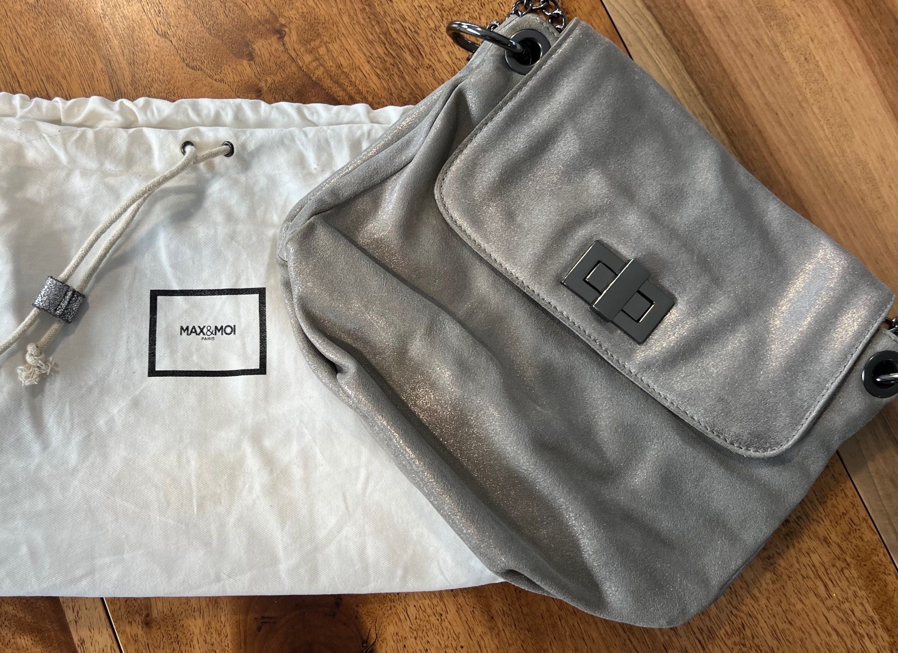 Taschen für Damen: Sac daim MAX & MOI – Gebraucht aus Corsier GE von ver_ywn5