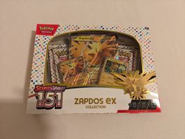 Pokemon 151: Zapdos ex Kollektion ab CHF 1.-