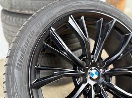 19" BMW 5er G30 M-Performance Sommerkompletträder, schwarz