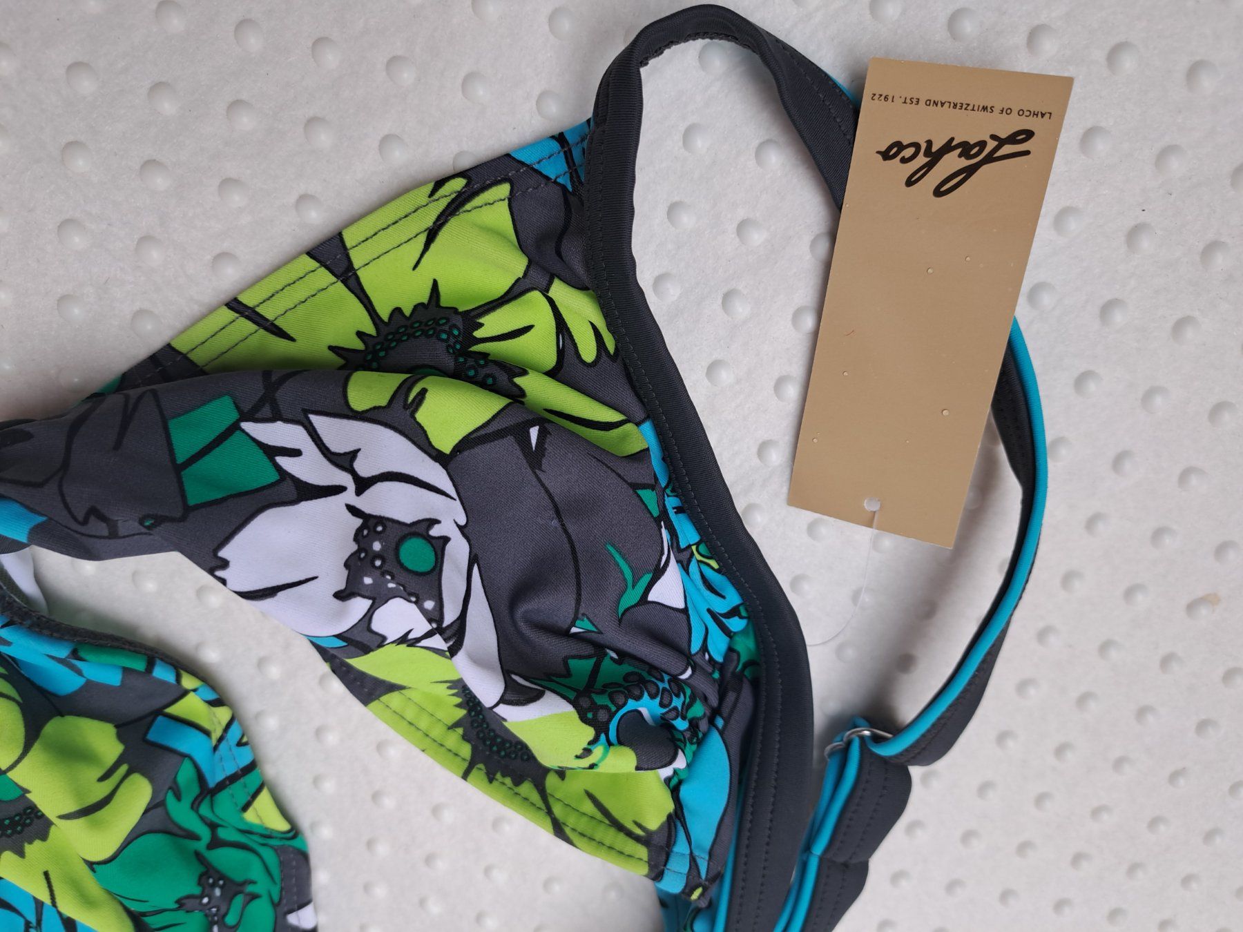 Lahco Costumi da bagno & Bikini: NEU! Lahco Bikini Top Blumen Gr. 40B – Nuovo e nell'imballaggio originale da Gysenstein venduto da joshuas81 1
