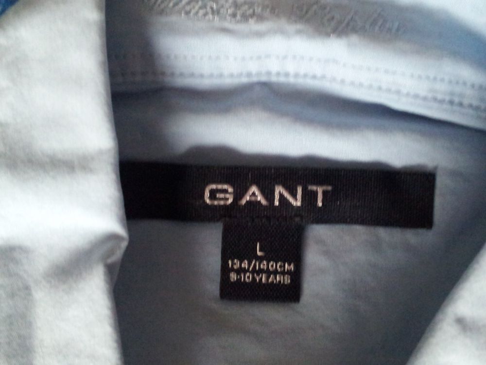 Gant Camicie, T-shirt & Polo: Hemd Junge Gant Gr. 134-140 fabrikneu – Usato da Zürich venduto da cyma02 1