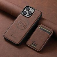 Magnetische Lederhandyhülle für iPhone15