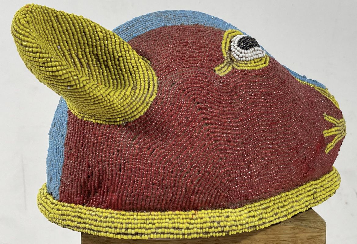 Alle Dekorationen: African beaded animal head – Gebraucht aus Lausanne von NYC67 7