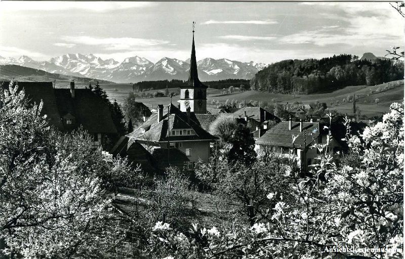Cartoline postali: Worb - Kirche + 1953 – Usato da Emmenbrücke venduto da teestube