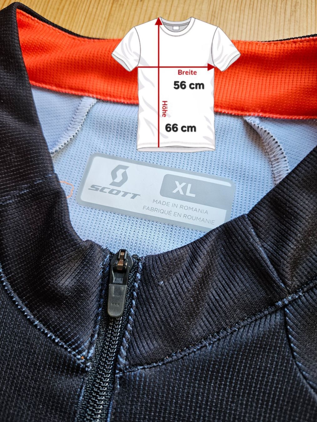 Scott Leibchen & Hosen: Radtrikot Scott Grösse XL Velo Fahrrad Trikot Radsport – Gebraucht aus Hägglingen von United-Village-Trade 4