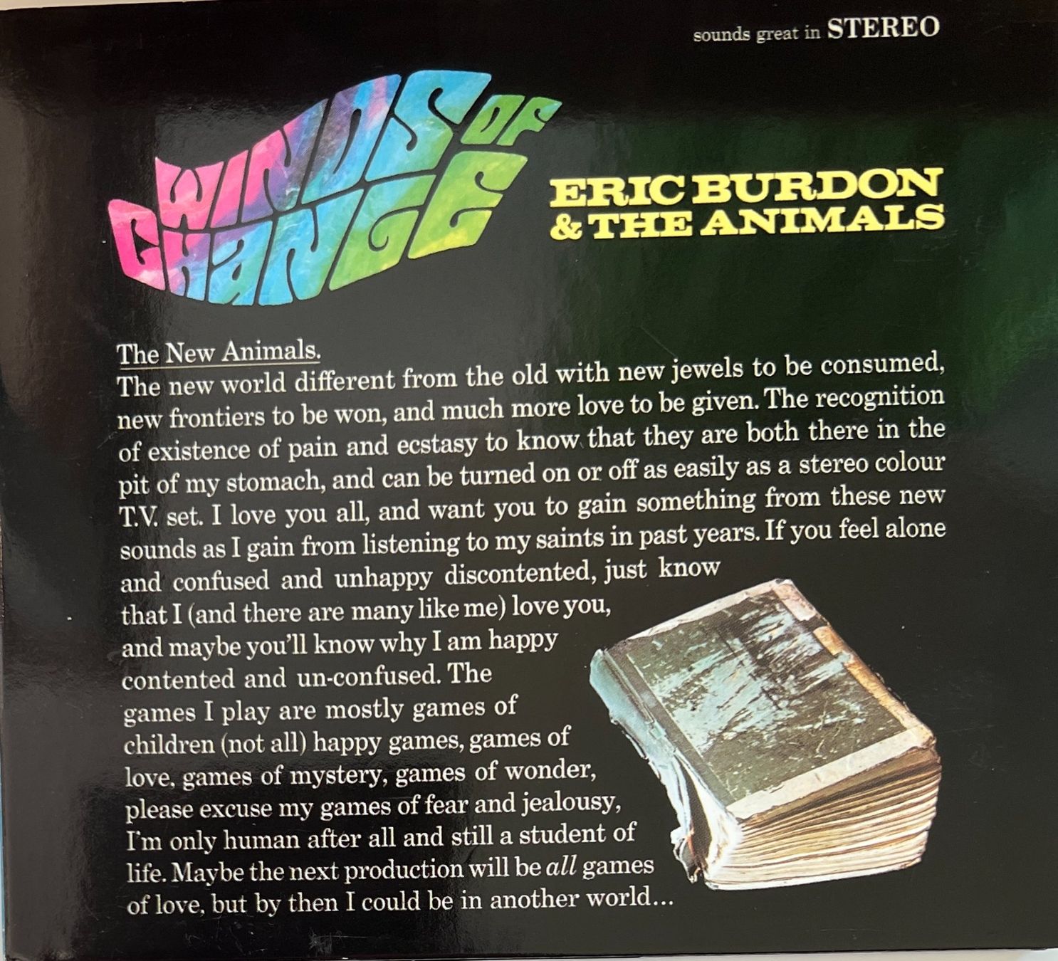 CD: ERIC BURDON & THE ANIMALS / Winds of Change – Usato da Bischofszell venduto da kustavi