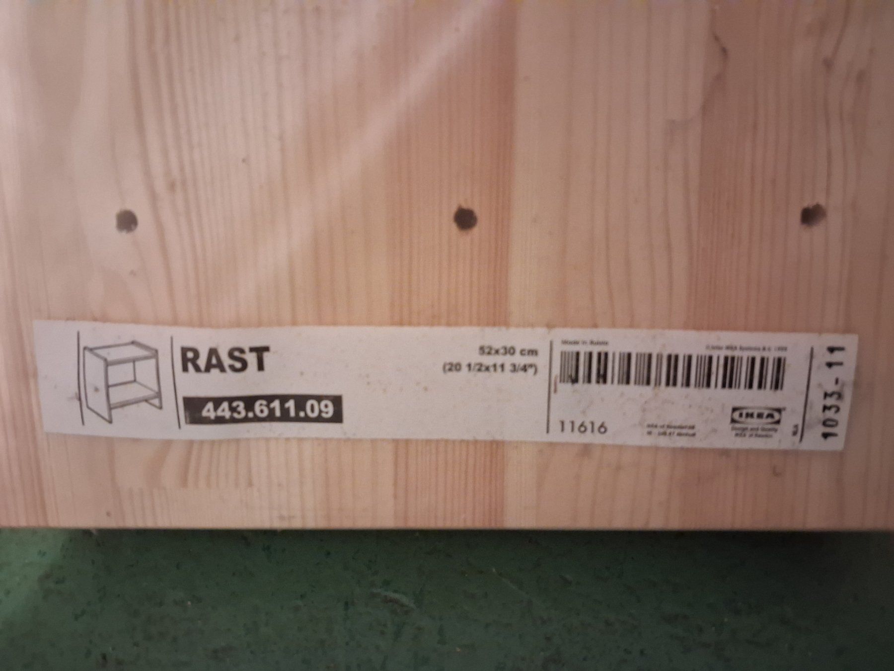 Ikea Scaffali: IKEA RAST I NAchttish oder Regal 443.611.09 – Nuovo e nell'imballaggio originale da Effretikon venduto da qw12 2