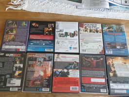 40 DVDs (10x Action, 10 Fantasy, 10x Kriegsfilm, 10x Horror)