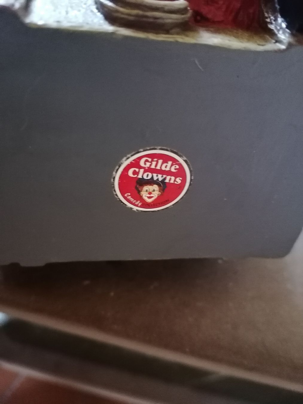 Statuette: Gilde Clown im Koffer rot – Usato da Brittnau venduto da Elefant7 3