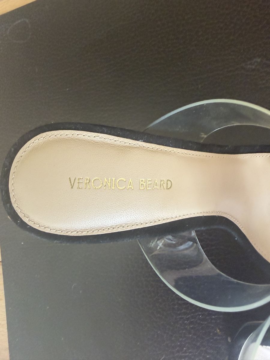 Damenschuhe: Veronica Beard Sandal Black Size 7.5M Used – Neu (gemäss Beschreibung) aus Meilen von zvezda18 1