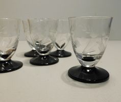 Kristall Glas kl Schnapsgläser 5 x Kristall geschliffen