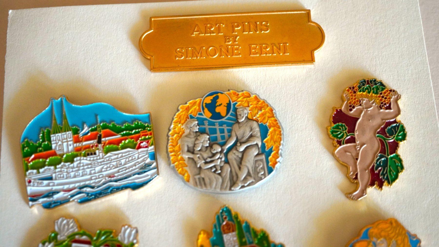 Plaquettes & Badges: Lot Pin Simone Erni – D'occasion à Worb par worb01 1