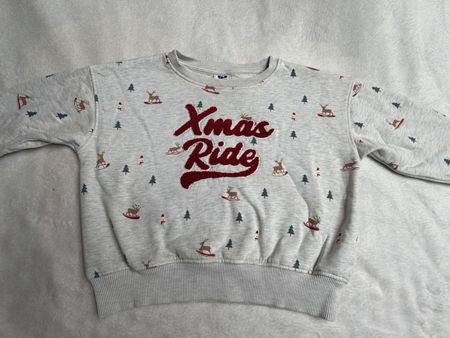 Kinder Pullover Tape a l'oeil grau Grösse 104 cm
