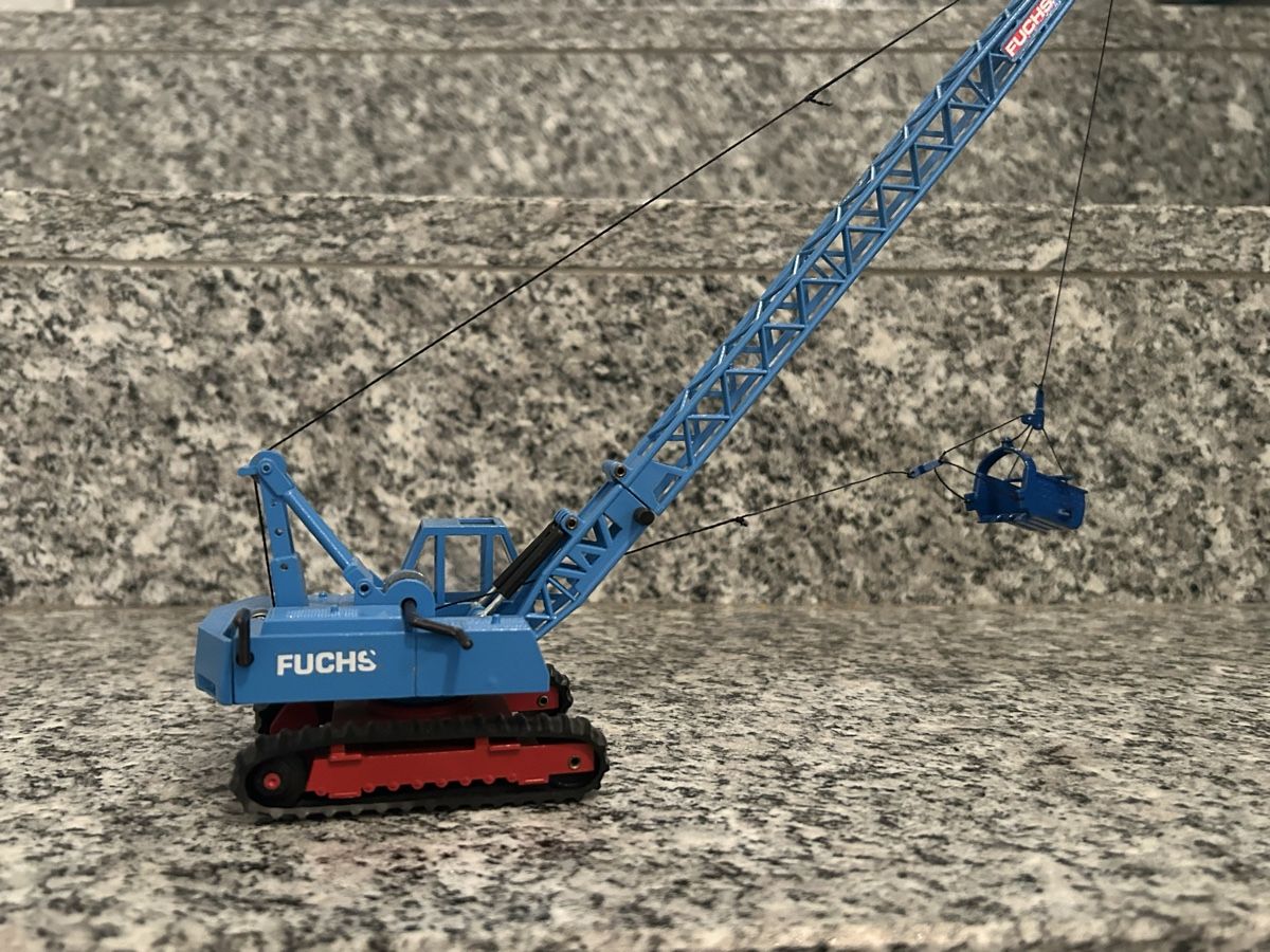 Kit di modellismo & Modellini statici: Fuchs Gittermastkran / Dragline , 1:50 – Usato da Horw venduto da Tigercat635 3