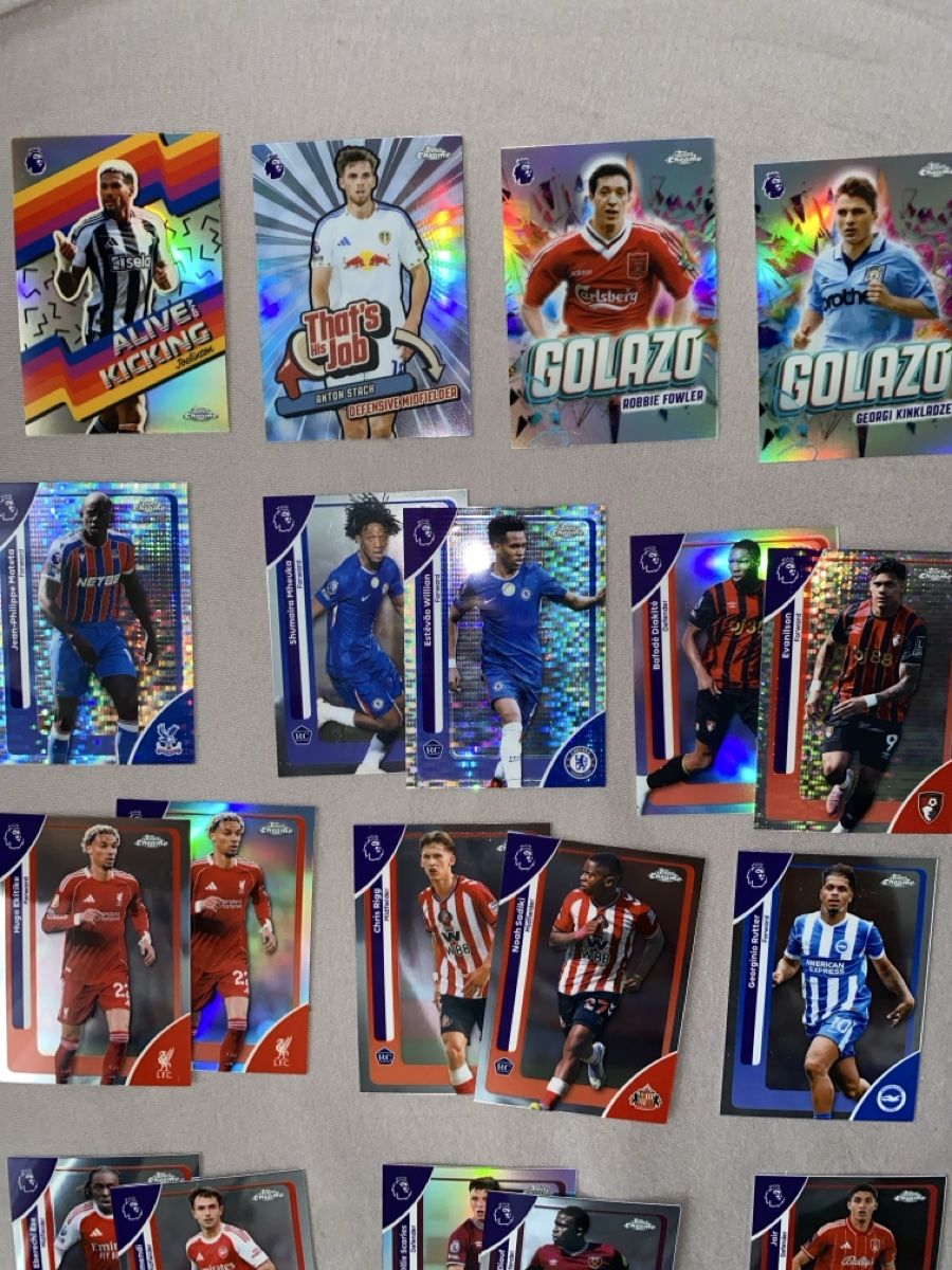 Topps Carte collezionabili: Topps Chrome Premier League 2026 Set – Usato da Dornach venduto da kil_rc55 1