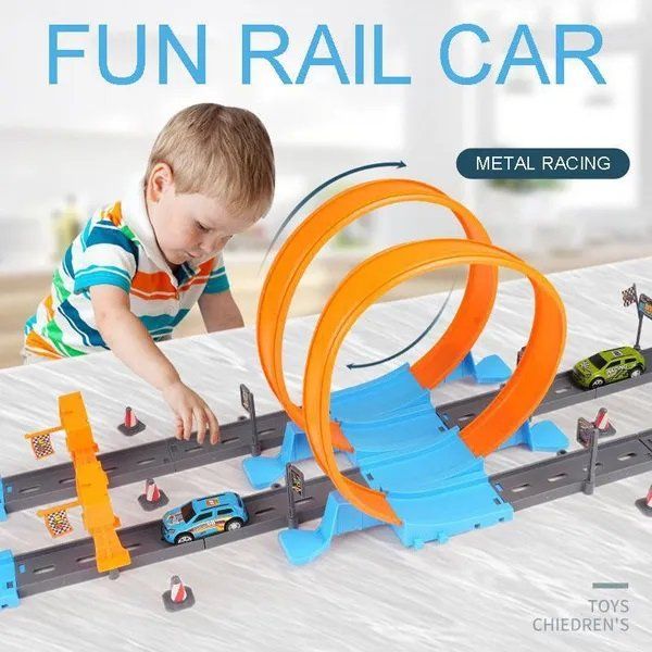 Piste: Dual Speed Rail Racing Car Toys – Nuovo e nell'imballaggio originale da Bad Ragaz venduto da ejukova 2
