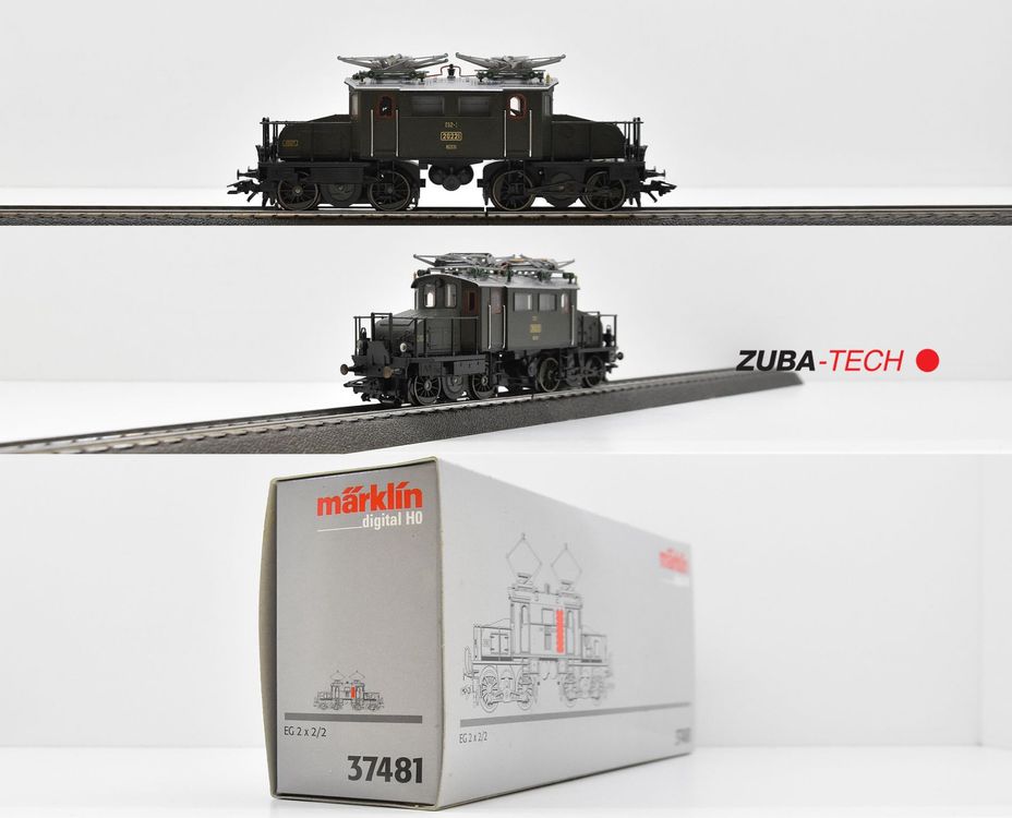 Märklin 37481 E-Lok EG 2x 2/2 K.Bay.Sts.B H0 WS Digital OVP (Gebraucht ...