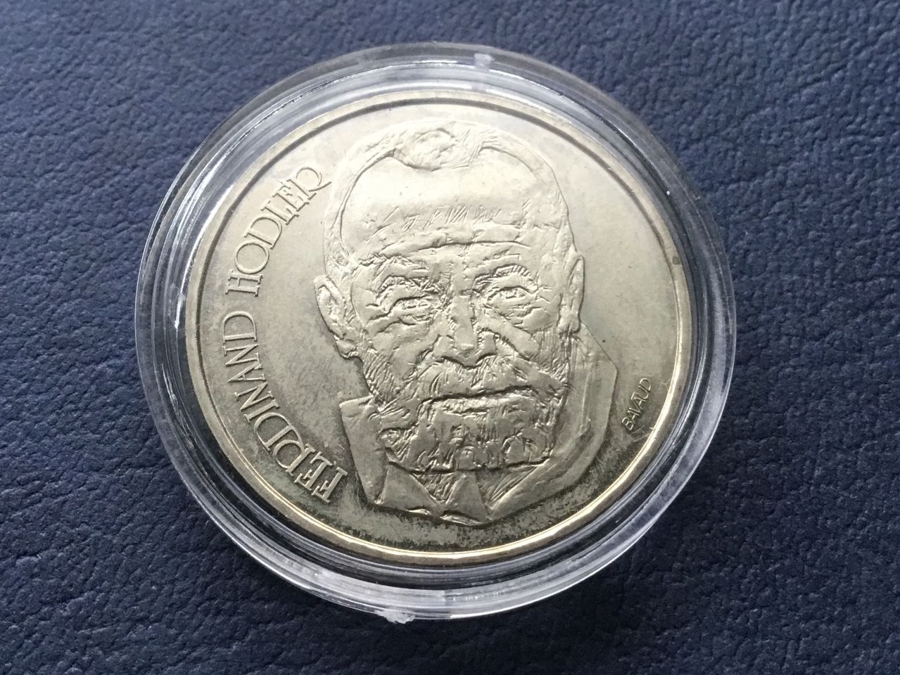 Tutti le monete: ** 5 Franken HODLER 1980 – Usato da St. Margrethen SG venduto da alfapeugeot10