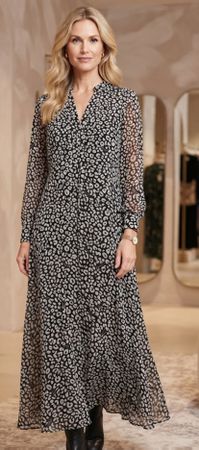 Robe Michael Kors imprimé léopard taille S ( M/L)