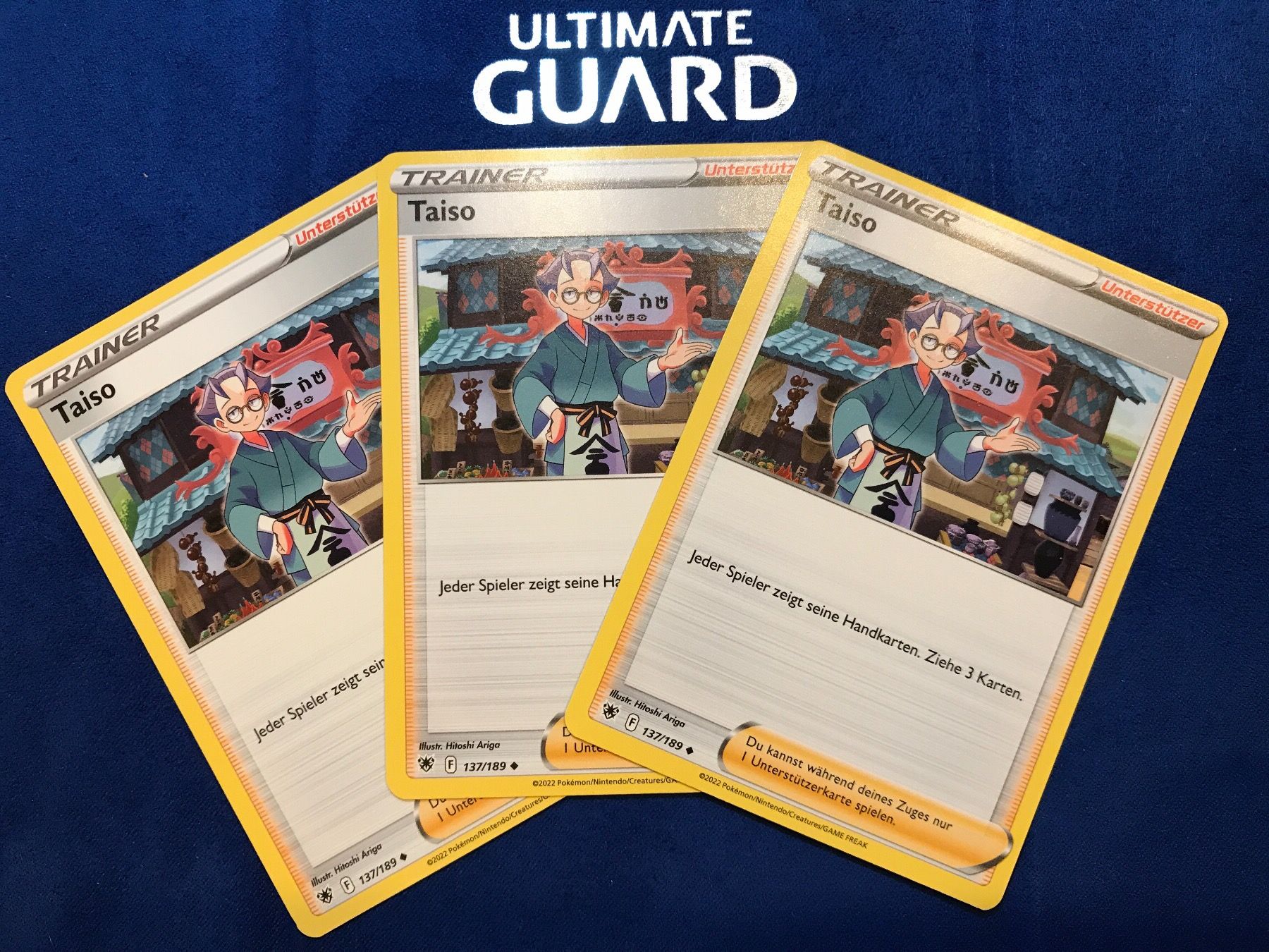 Pokémon Carte collezionabili: Pokemon TCG - 3x Trainer Taiso DE – Nuovo (secondo la descrizione) da Lyss venduto da DeaDiLuna