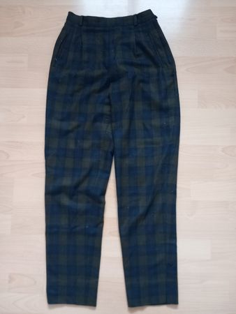 Pantalon vintage à carreaux Oliver Grant T38