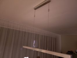 Paul Neuhaus Pendellampe LED Pure Silber 8.2 cm 240 cm