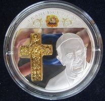 GIGANT: Papst Franciscus - Vatikan - 70 mm - PP