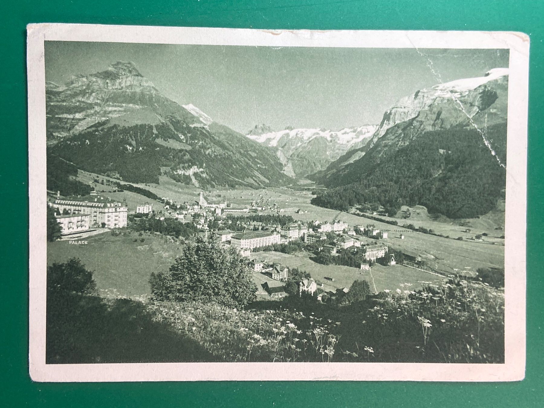Cartoline postali: Engelberg - Terrace-Palace Hotel – Usato da Steg VS venduto da danwer74