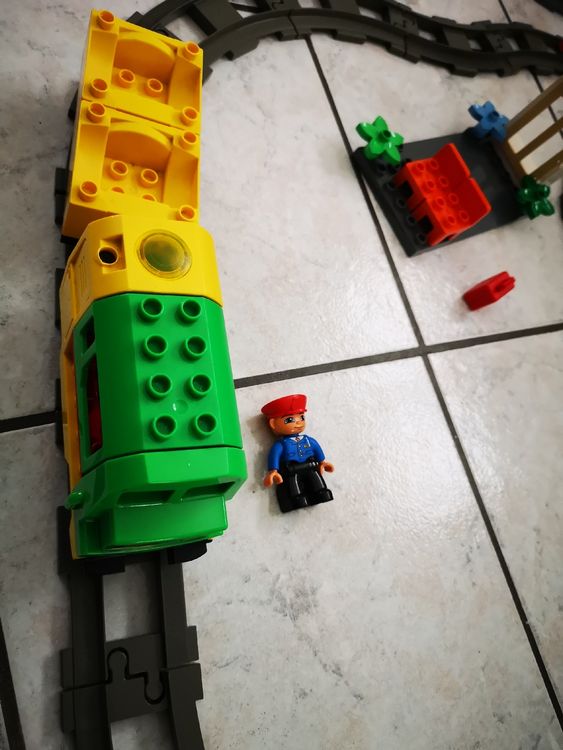 (F11) XXL Lego Duplo Eisenbahn mit Baterieantrieb  i.O. 3
