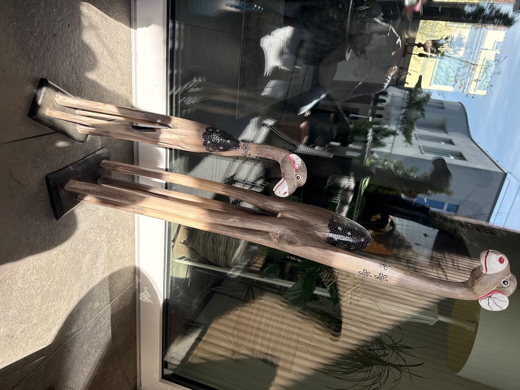 Tutte le decorazioni: riesige Holz Deko Figur, H 101 cm – Usato da Amriswil venduto da used2use 4