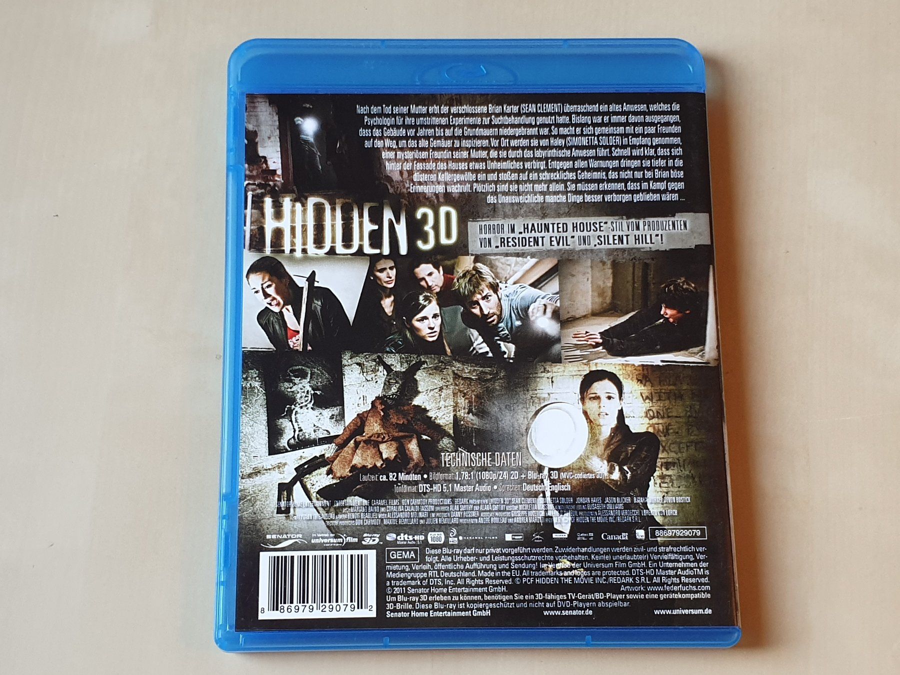 Alle DVDs: Hidden 3D – Gebraucht aus Stansstad von collectorsshop 1