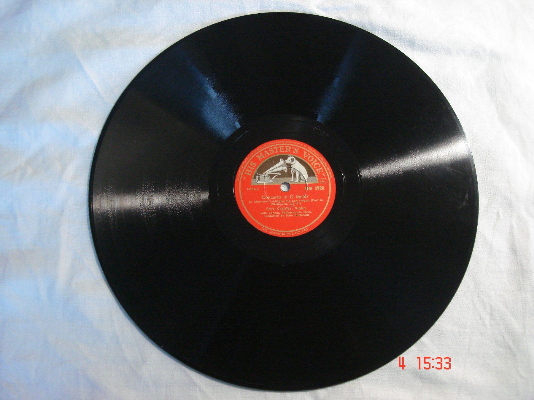 Dischi in vinile: Schellackplattenalbum Beethoven Violinkonzert D-Dur Op.61 – Usato da Aeschi SO venduto da abi1951 3