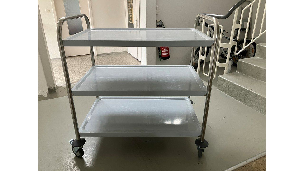 Carrelli di servizio: Servier- und Transportwagen Basic 3 von Gastro Held – Nuovo (secondo la descrizione) da Murg venduto da inf_gy8v 3