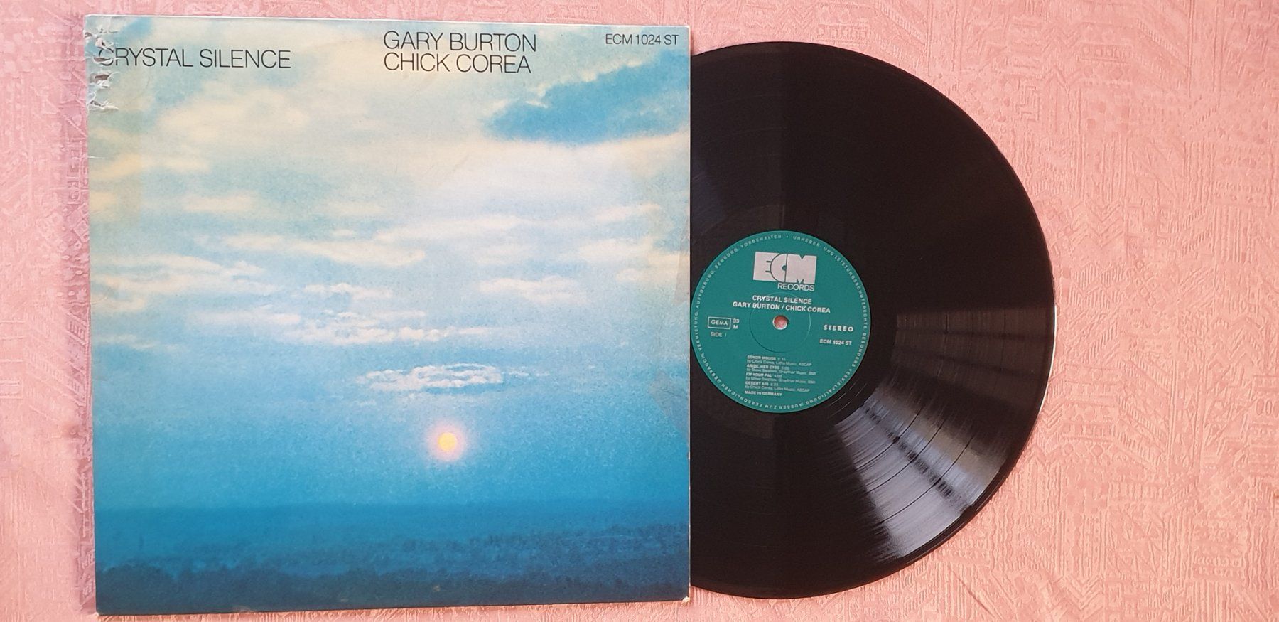 Schallplatten: Gary Burton Chick Corea " crystal silence"  vinyle LP – Gebraucht aus Damphreux von oldlamp