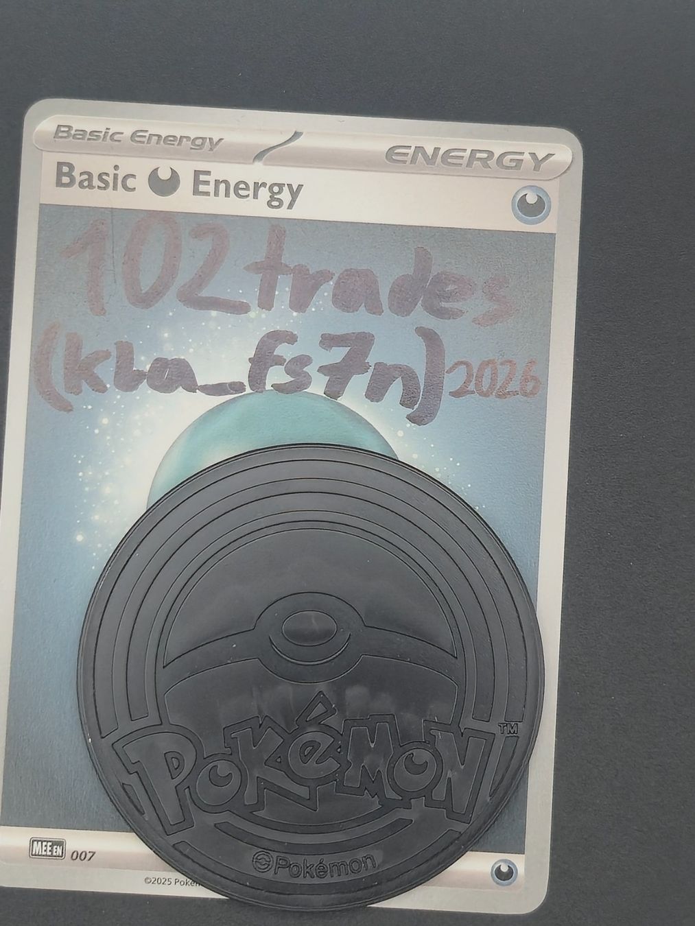 Pokémon Cartes à collectionner: Pokémon Münze Farblos XL – Neuf (Voir description) à Siebnen par 102trades 1