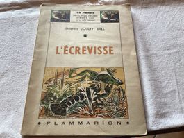 L’écrevisse livre 78 pages illustré 1950 intéressant
