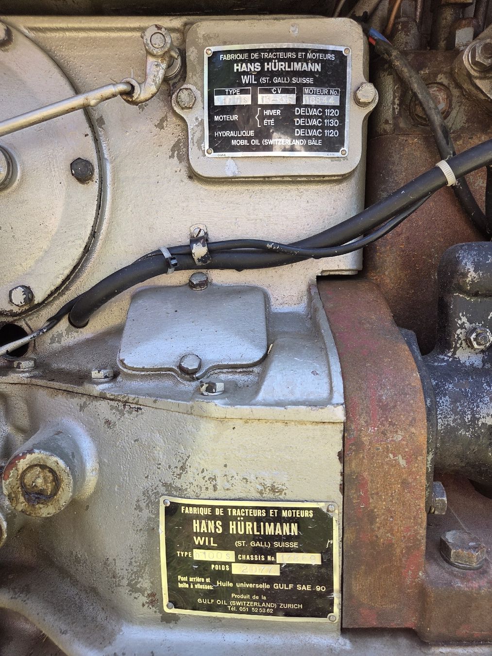 Hürlimann Trattori: Hürlimann D 100 – Usato da Fehraltorf venduto da schsim82 4