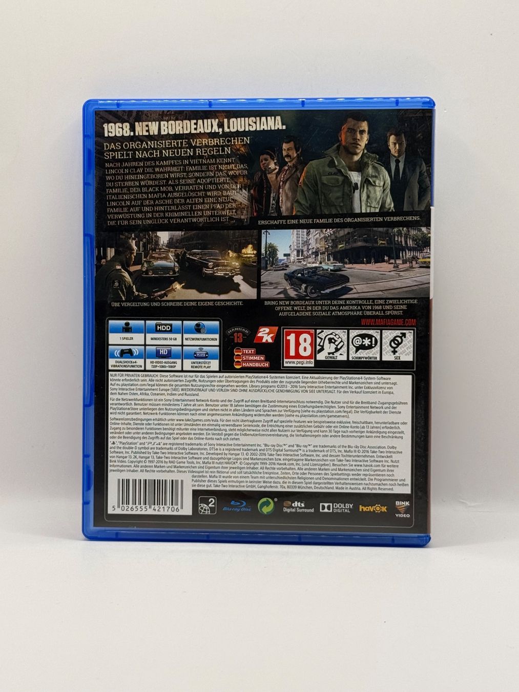 Giochi: Mafia III - Playstation 4 - CIB – Usato da Dietikon venduto da gab_qz7y 1