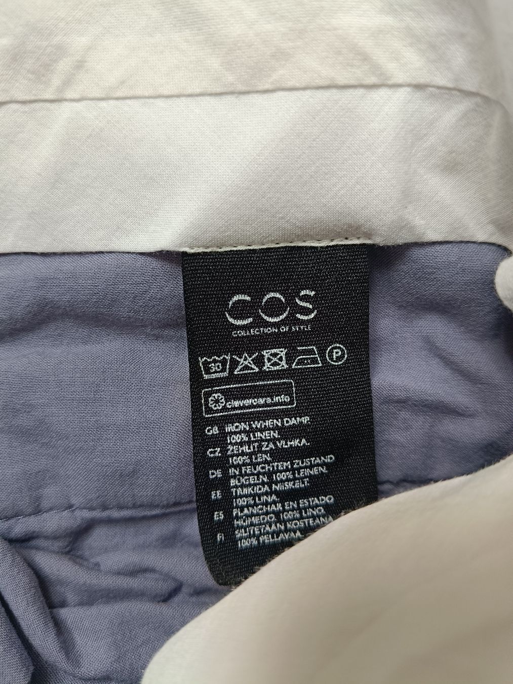 Cos Hosen: COS Leinenhose, Grösse 40 – Gebraucht aus Adliswil von Vimovi 2