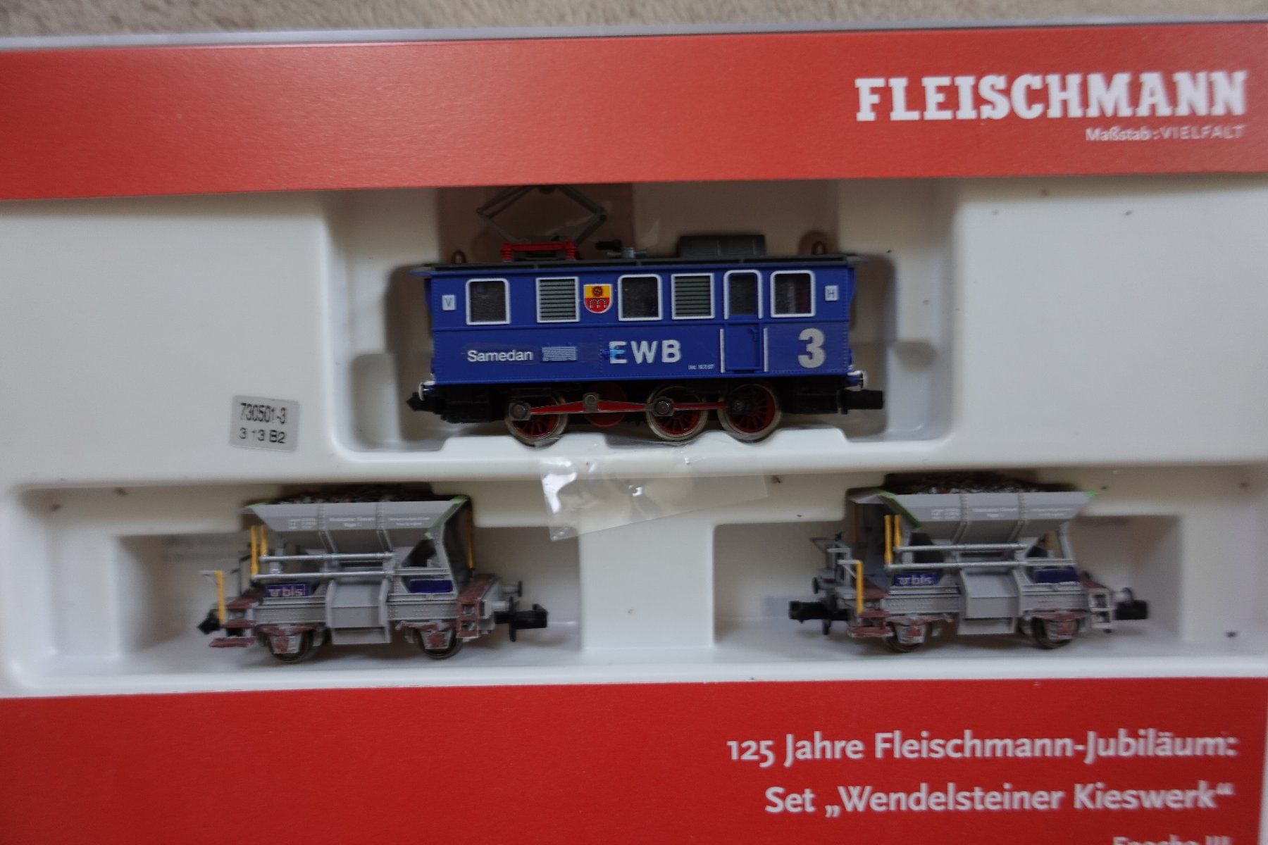 Fleischmann Modellini di ferrovie: 1 neues Jubiläumsset von Fleischmann Spur N – Nuovo (secondo la descrizione) da rorschach venduto da Babsi64 4