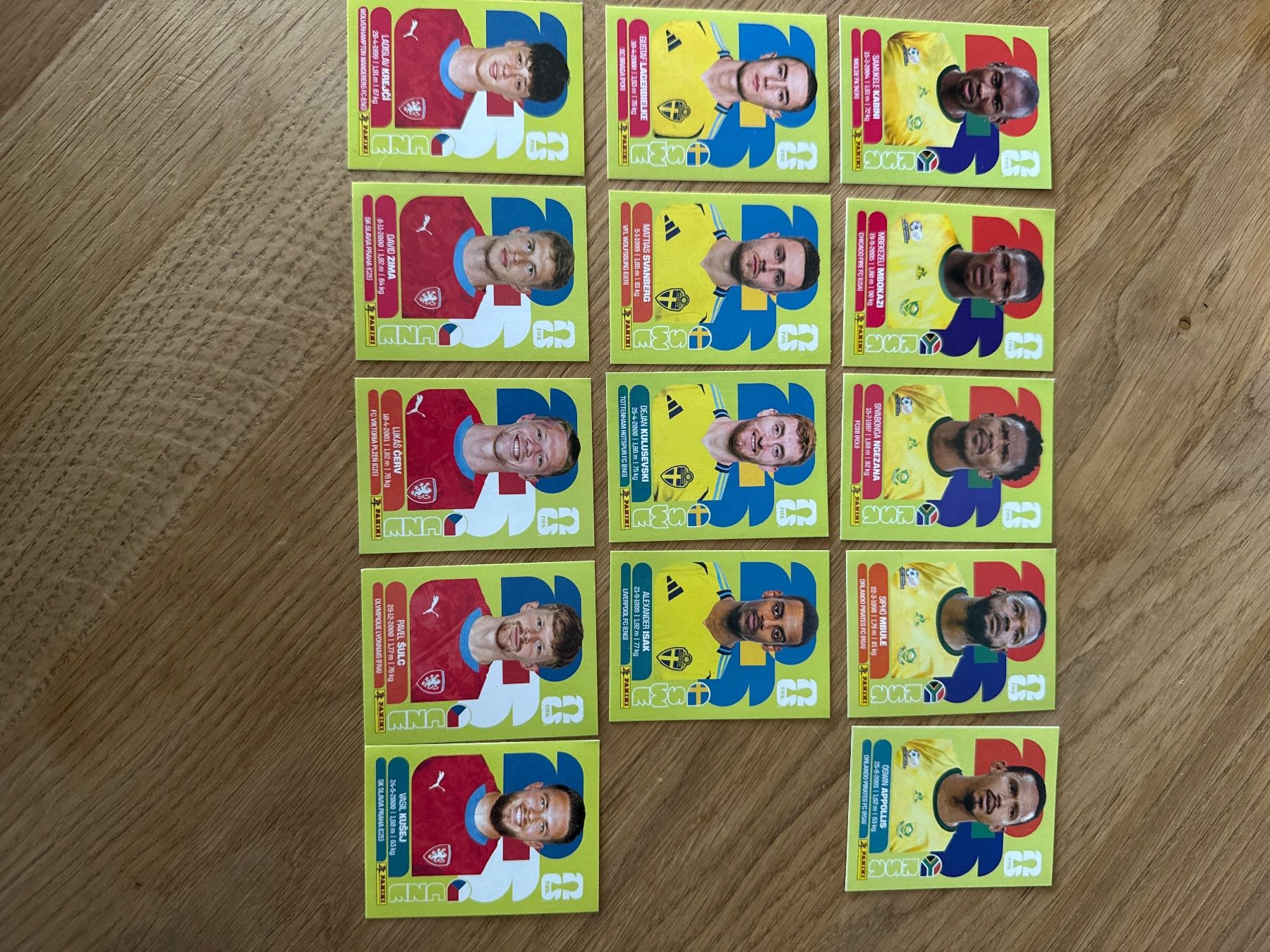 Panini Carte collezionabili: Panini WM 2026. RSA,SWE,CZE – Nuovo (secondo la descrizione) da Birsfelden venduto da cool_beats 1