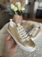 Goldene Sneaker BATA, Gr.  34 *neuwertig