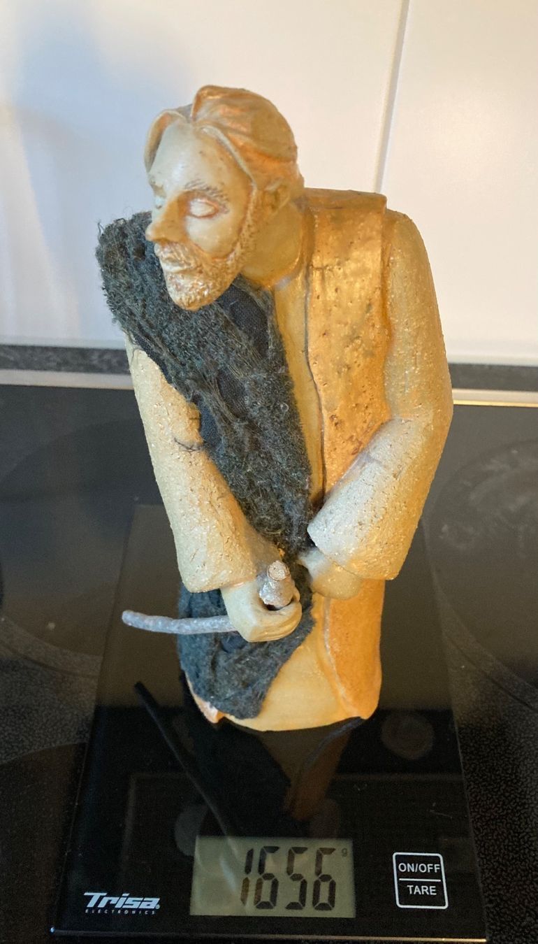 Statuette: Wunderschöner Hirte oder Josef 28 cm Krippenfigur – Usato da Zürich venduto da brazerola 6