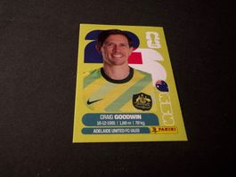 Panini FIFA Fussball WM 2026 Sticker Craig Goodwin AUS 17
