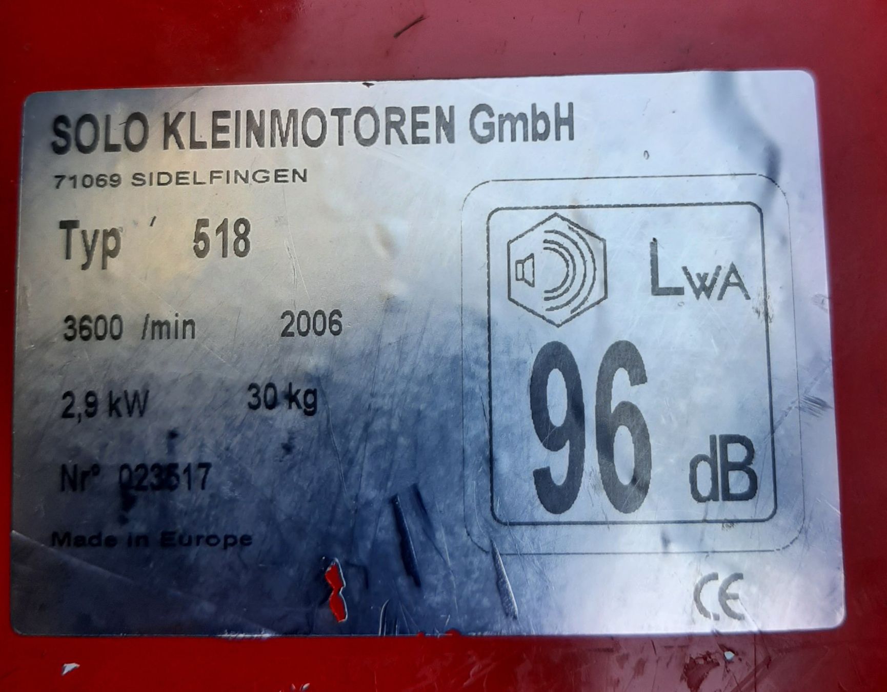 Attrezzi per la lavorazione del suolo: Vertikutierer Solo – Usato da Grenchen venduto da BHK 5