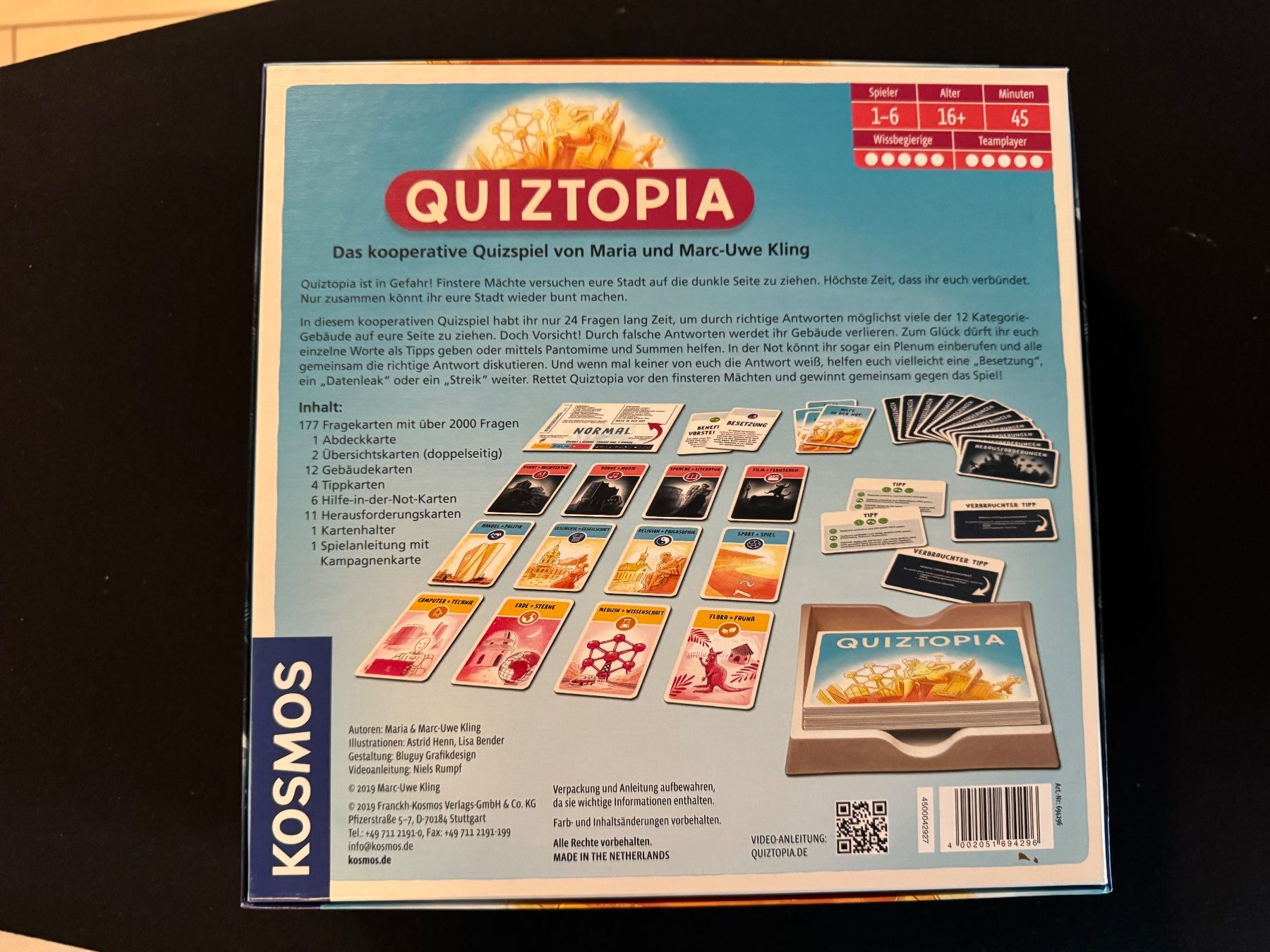 Kosmos Jeux: Quiztopia – D'occasion à Mellingen par Matabooth 2