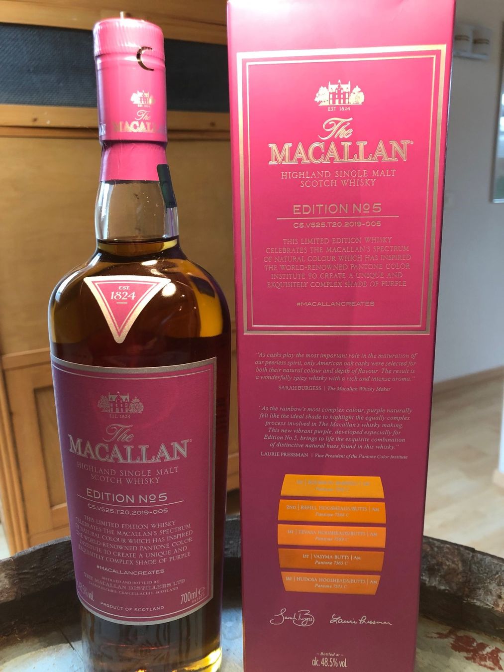 Macallan Bevande alcoliche: Macallan Edition 1 - 6 komplette Serie – Nuovo e nell'imballaggio originale da Aarwangen venduto da concorde58 6