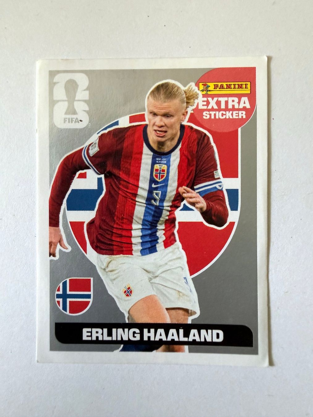 Panini Carte collezionabili: Extra Sticker Panini 2026 Haland silber argent – Usato da Renens VD venduto da dmaurelab