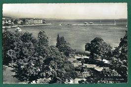Genève, La Rade, 1957, gelaufen